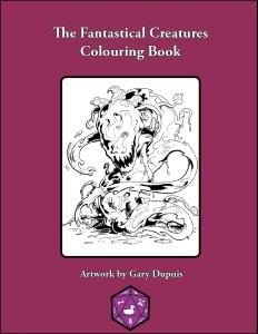 The Fantastical Creatures Colouring Book